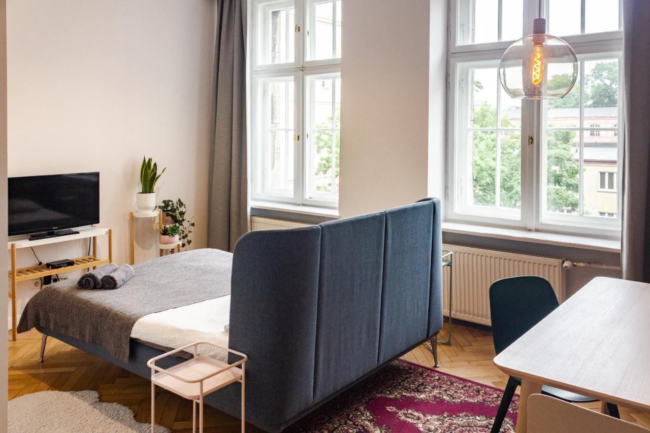 Apartament Przy Woonerfie Lodž Exteriér fotografie